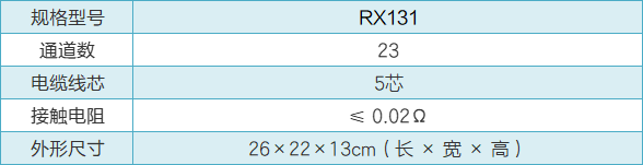 RX131手动集线箱性能参数.png